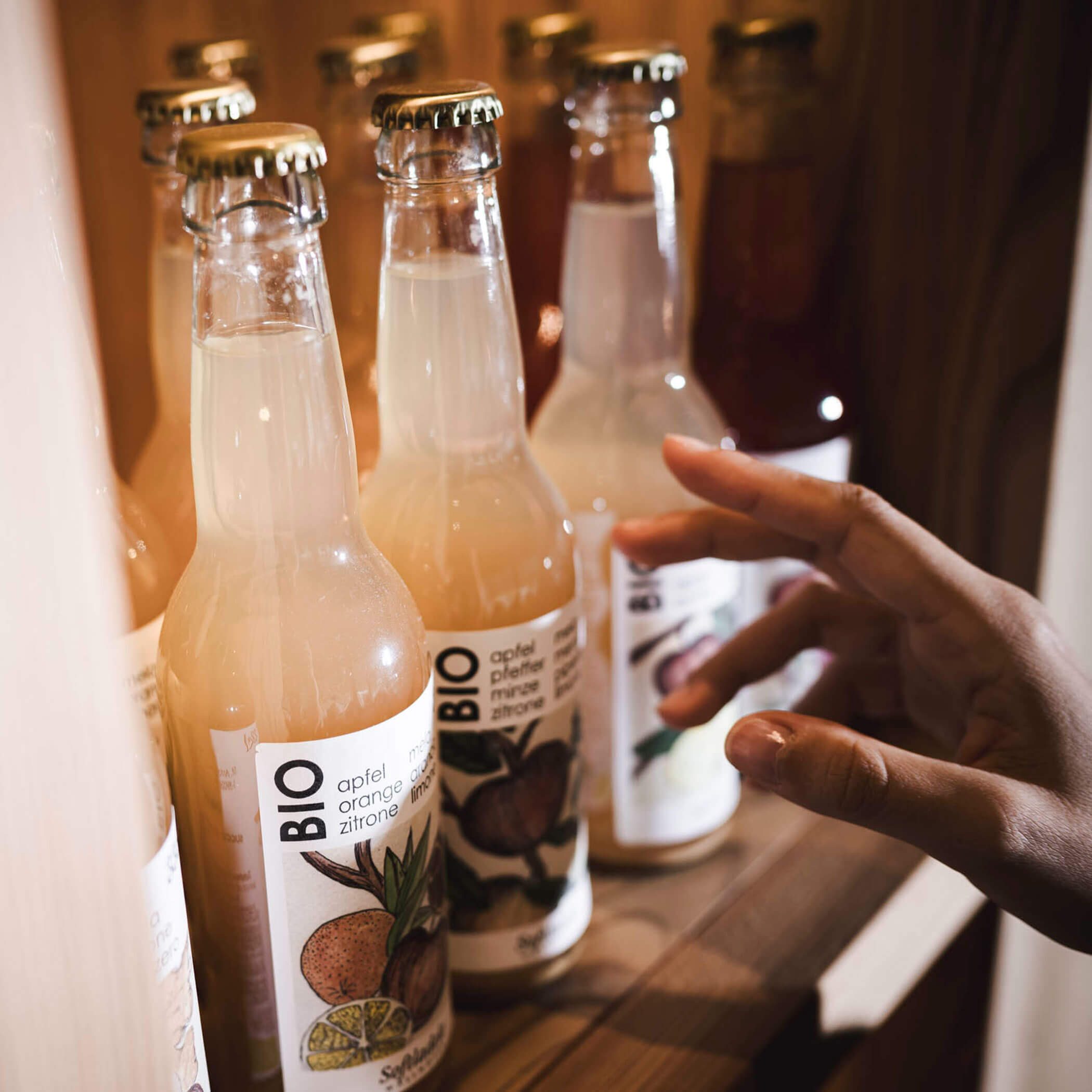 Bio - Apfel, Orange, Zitronensaft