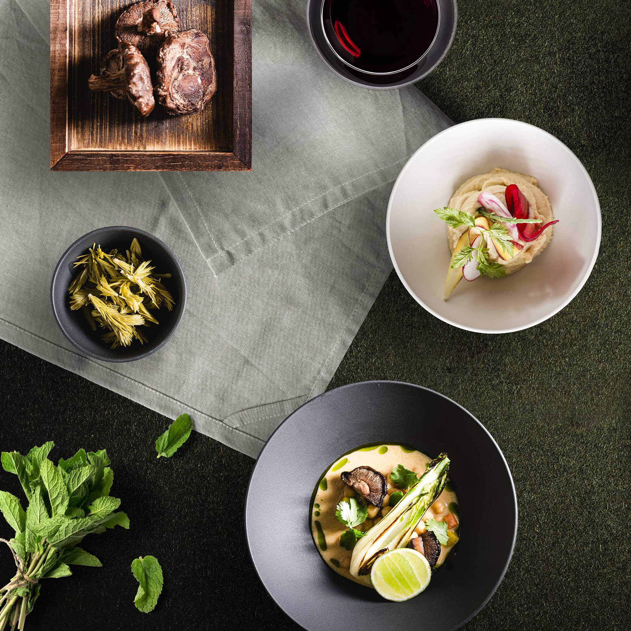 Gerichte werden angerichtet - OLM Nature Escape