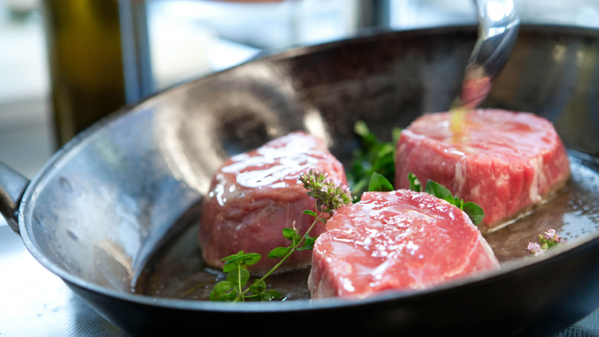 Bistecche in padella da 