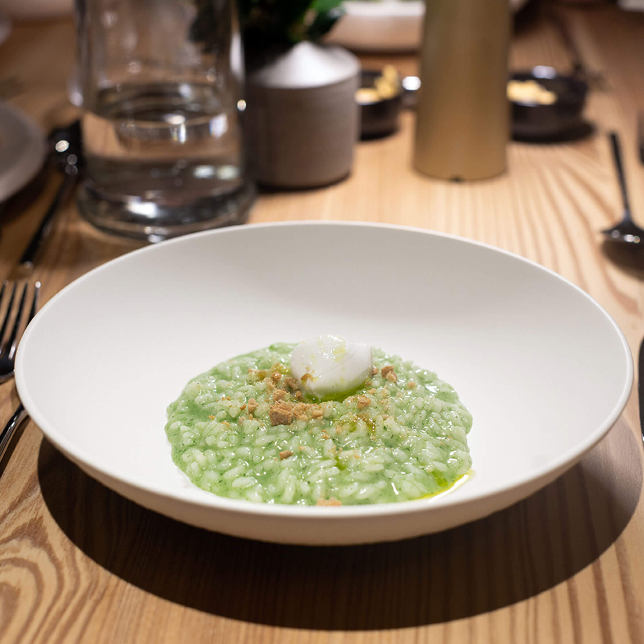 Kräuterrisotto - OLM Nature Escape