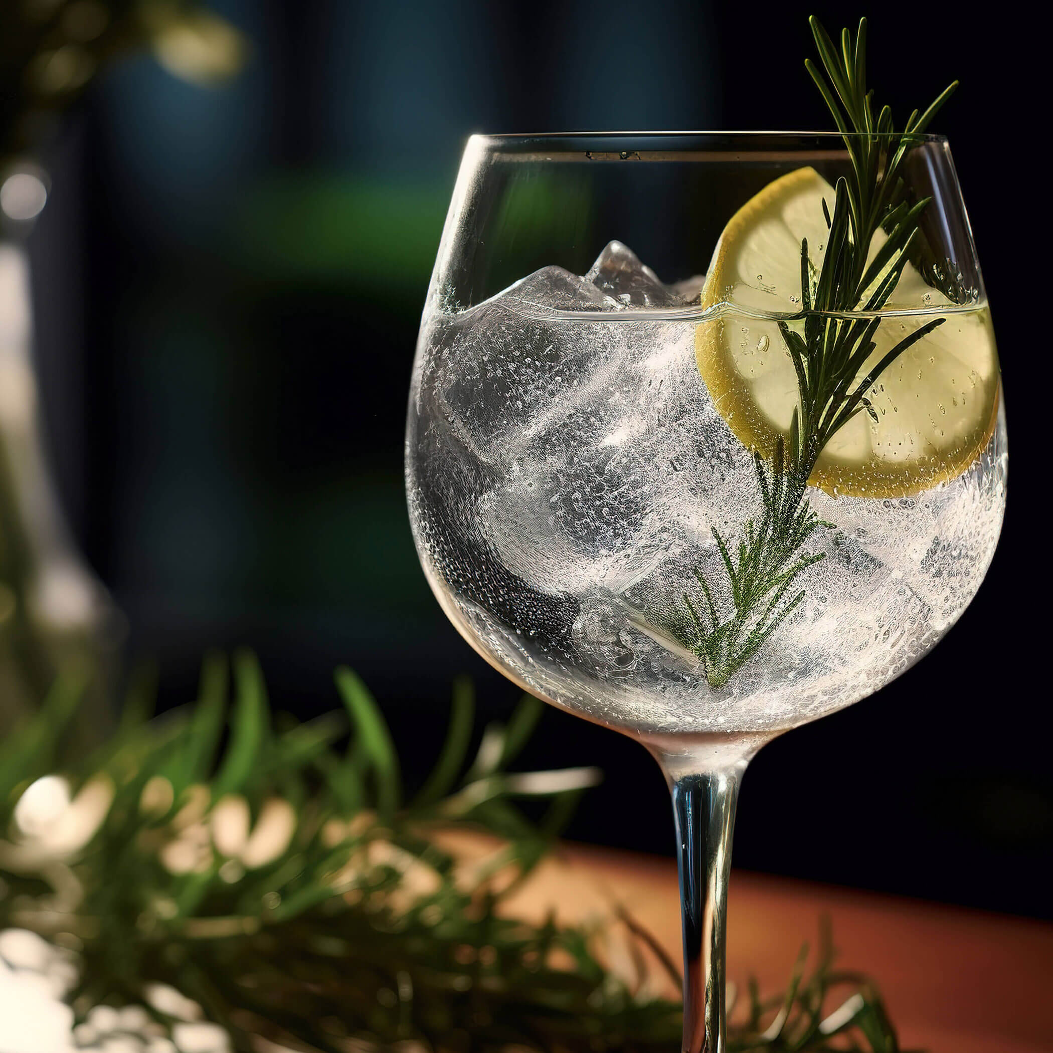 Drink mit Rosmarin und Zitrone - OLM Nature Escape