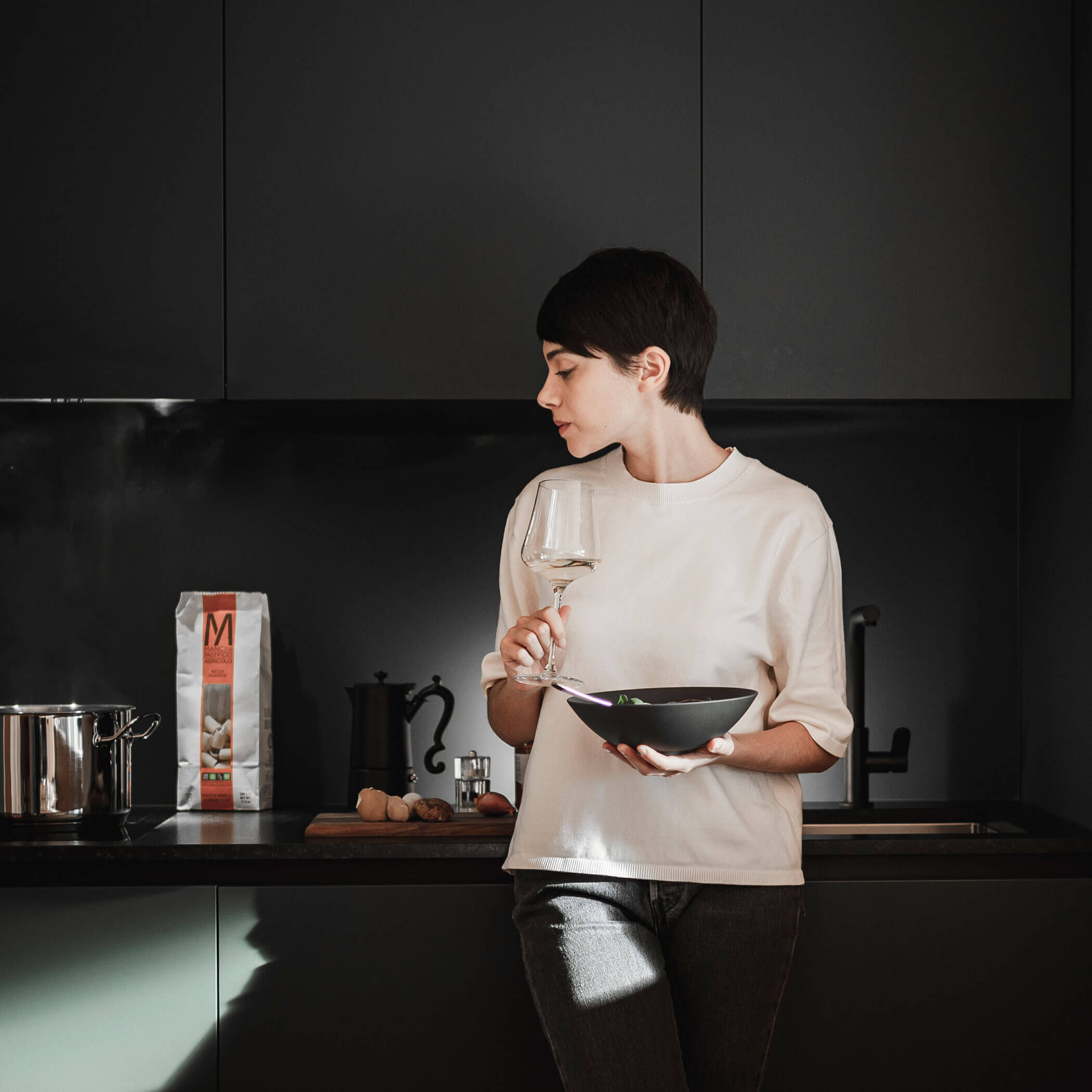 Kochen im eigenen Apartment mit Kochnische - OLM Nature Escape