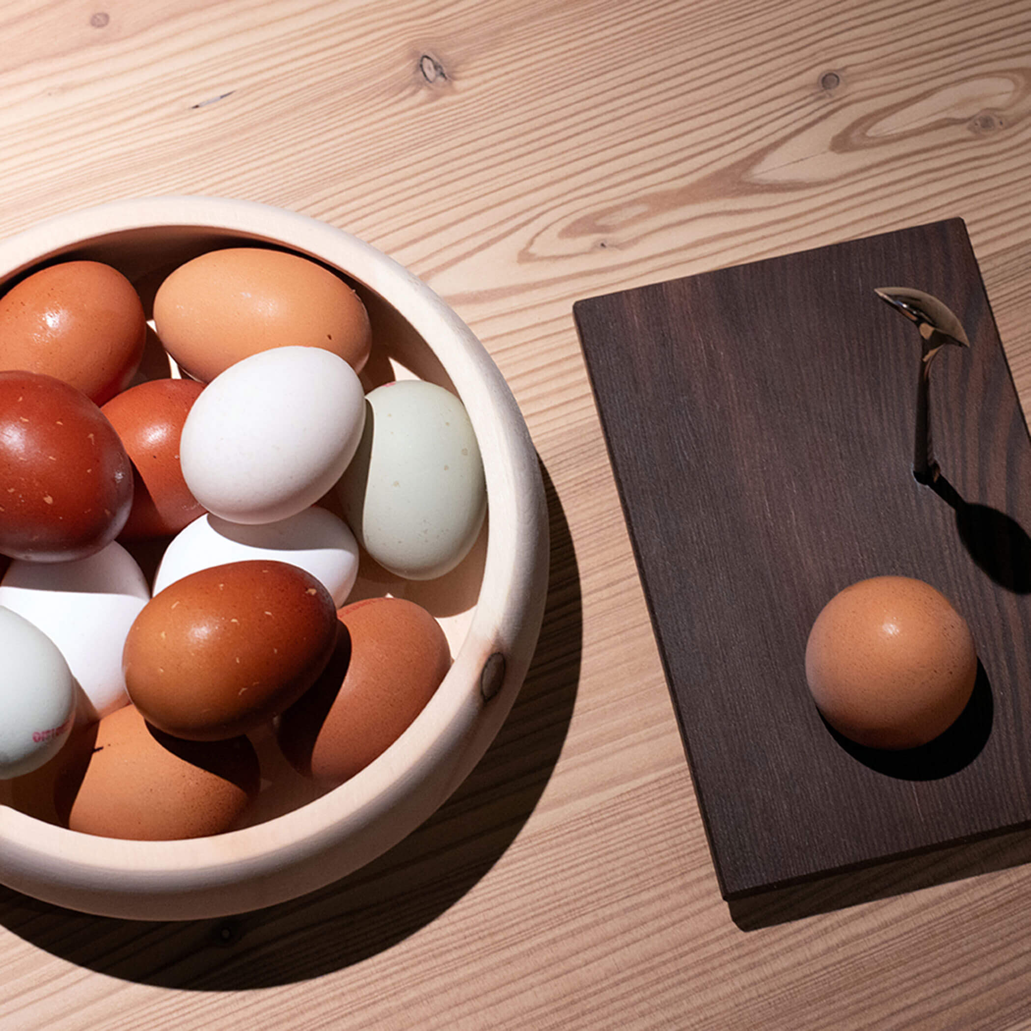 Gekochte Eier zum Frühstück - OLM Nature Escape