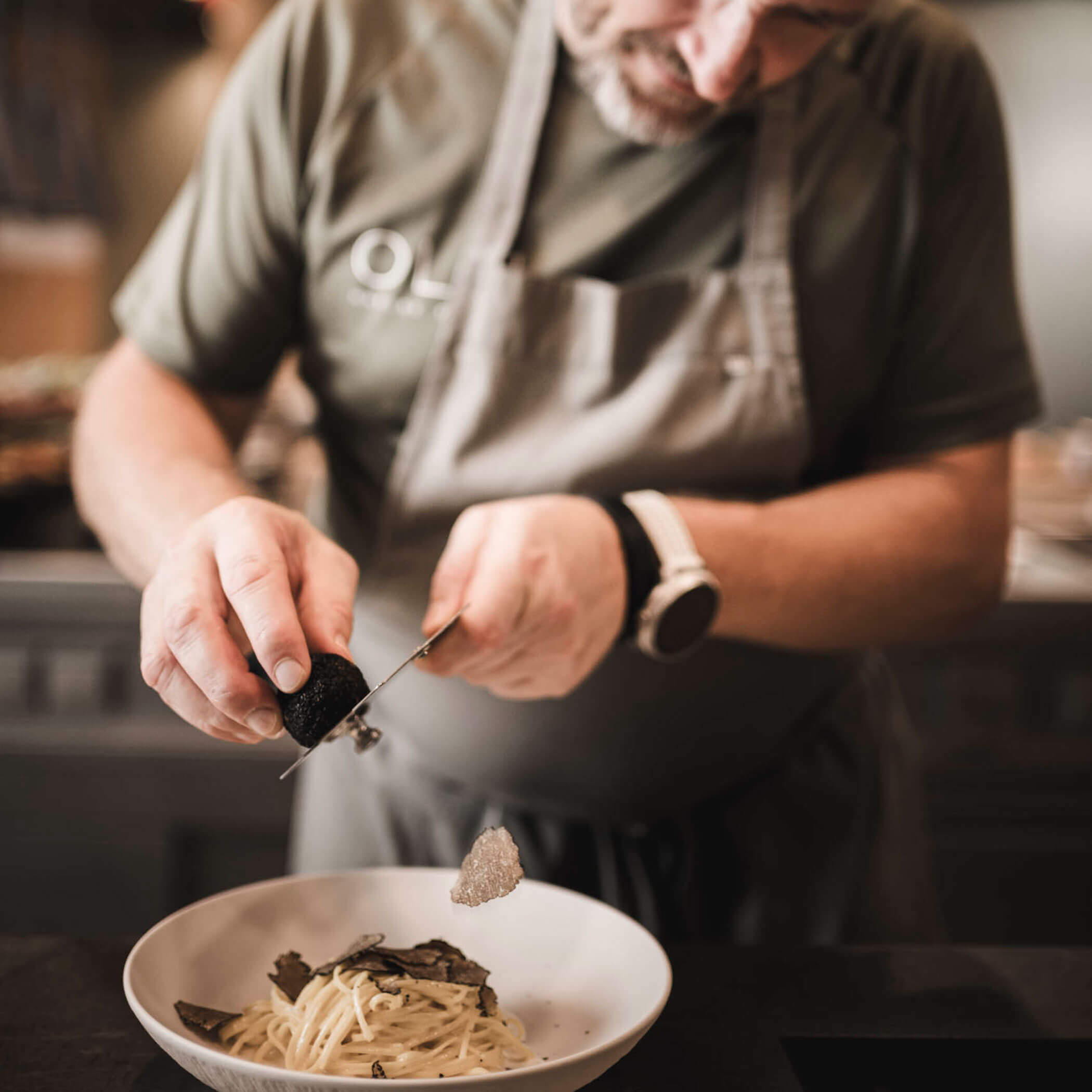 Nudelgericht mit Trüffel