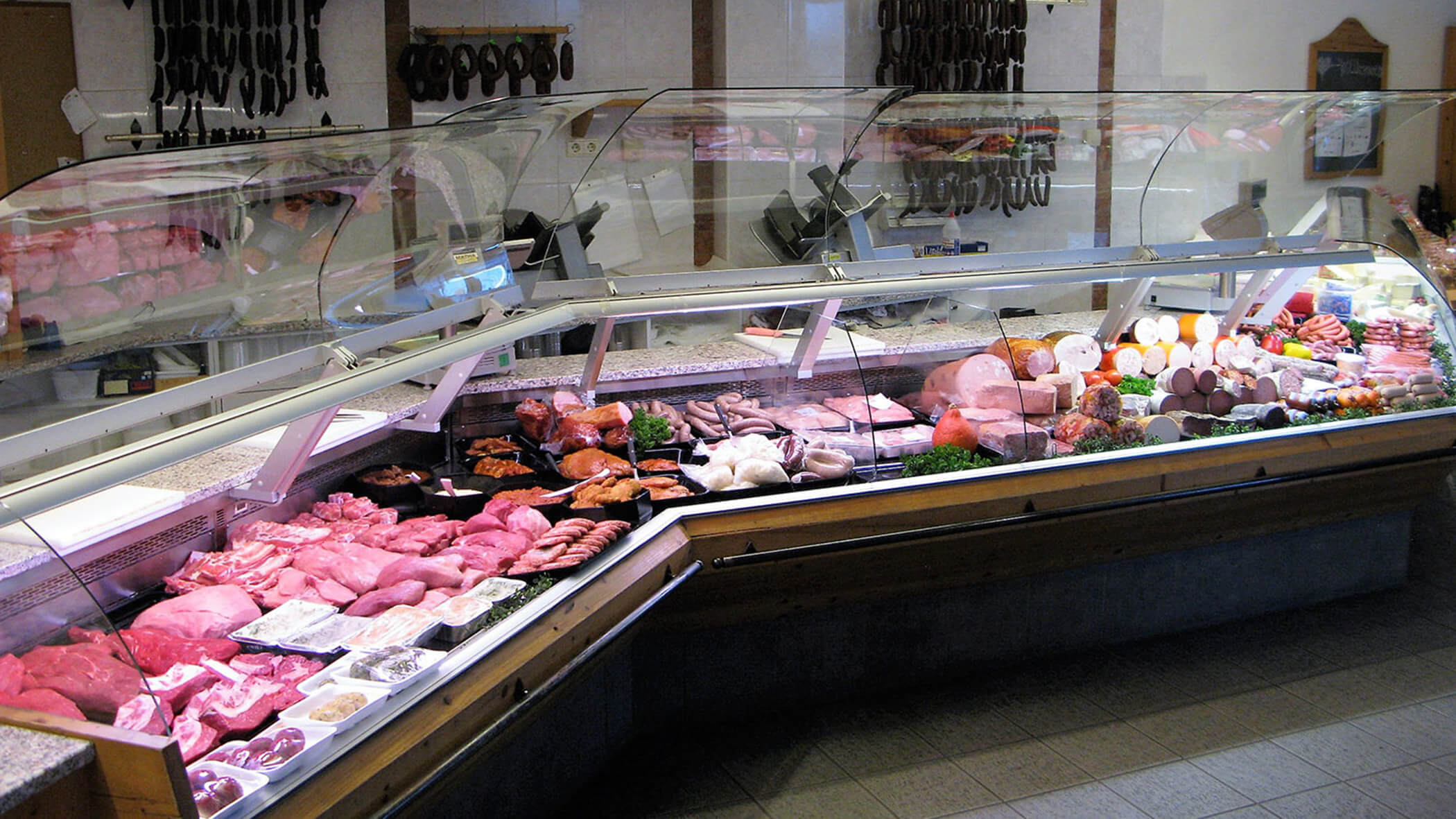 Bancone della macelleria Laner - OLM Nature Escape